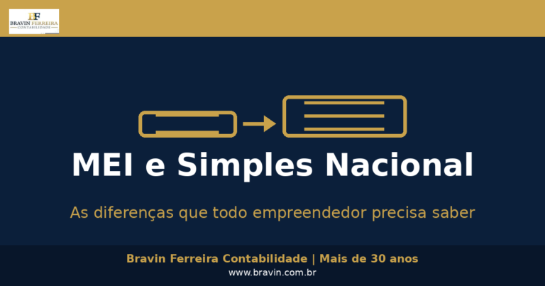 IMEI e Simples Nacional - comparação ilustrada dos dois regimes tributários